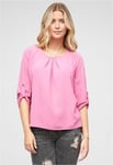 Urban Classics Rosa Blus med Krage (pink,XL)