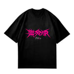 Kpop Stray Kids Rock Star Album T-shirts Dam herr Streetwear Kortärmad Toppar Fans T-shirt Present svart Black L