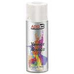 Bombe de peinture - Acrylique - Blanc - RAL 9010 - Mat - Tous supports - APR3 -