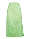 Aéryne Mellie Dots Skirt Knälång Kjol Grön [Color: MINT DOT ][Sex: Women ][Sizes: XS,S ]