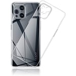 Evetane Coque Compatible avec Oppo Find X3 Pro Souple en Silicone Transparente