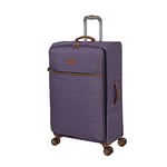 it luggage Beach Stripes 30" Softside Checked 8 Wheel Spinner, Blue/Pink, 30", Beach Stripes 30" Softside Checked 8 Wheel Spinner