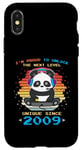 Coque pour iPhone X/XS Né en 2009 Birthday Panda Gaming Unlock The Next Level