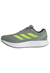 adidas Mixte Duramo RC Running Shoes Chaussures de Course, Silver Green/Lucid Lemon/Core Black, 46 2/3 EU