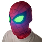 Spiderman Glow-in-the-Dark Ögon Mask Vuxen Herr Halloween Fest Fancy Dress Halloween Mask C