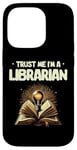 iPhone 14 Pro Trust Me I'm A Librarian Library Book Reading Books Case