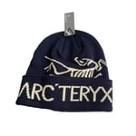 Arcteryx Bird Head Svart Toque Beanie Hatt Marinbl? M（56-58cm）