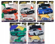 1:64 Hot Wheels World Tour 2024 Car Culture Premium Paquet 5 Pc. 976A VW , Alfa