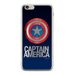 Marvel Chrome Captian America Huawei P20 Lite Blue Silcone Case