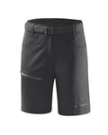 Black Crevice Short de Trekking pour Femme I Short de randonnée Court I Short d'extérieur pour Femme I Imperméable & séchage Rapide I Short de randonnée résistant et Respirant avec Poches