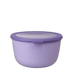 Mepal - Bol Multifonction Cirqula Rond - Boîte Conservation Alimentaire avec Couvercle - Convient comme Boîte de Hermétique pour le Réfrigérateur, Micro-ondes & Congélateur - 2000 ml - Vivid lilac