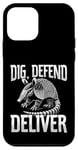 Coque pour iPhone 12 mini Déguisement Tatou Animal Armadillos