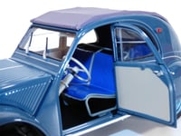 CITROEN 2CV AZL bleu glacier 1/18 1959 portes suicide