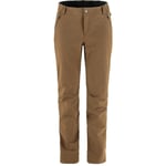 Fjällräven Fjällräven Abisko Winter Stretch Trousers W - Wood Brown - Dam - 48/R- Naturkompaniet