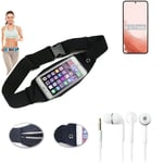 Pour Samsung Galaxy S22 Exynos + CASQUE Sac Ceinture bandoulière taille Sport F