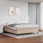 Maisonchic - Sommier à lattes de lit-160x200 cm, Sommier pour lit adulte cappuccino similicuir efe69248