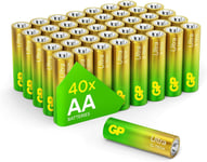 GP Batteries AA batteries AA Pack of 40 Ultra Alkaline Disposable 1.5V