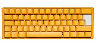 Ducky One 3 Yellow Mini Wired Gaming keyboard, Keyboard German, QWERTZ Yellow