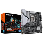 GIGABYTE Carte mère B760M Gaming Plus WiFi DDR4 - Prend en Charge Les processeurs Intel Core de 14e génération, VRM 4+1+1 Phases, jusqu'à 5333 MHz DDR4 (OC), 2 x PCIe 4.0 M.2, Wi-FI 6, 1 GbE LAN, USB