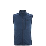 Millet - Lokka Vest II M - Gilet Polaire Léger Homme - Respirant - Alpinisme, Approche, Randonnée, Lifestyle - Bleu, S