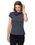 Jack Wolfskin Tasman S/S T-Shirt, Ombre Blue, M Femme