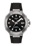 TISSOT T-Race Powermatic 80 41mm Klocka Automat, Svart tavla, Datum, Svart armband T141.807.17.051.00