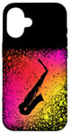 Coque pour iPhone 16 Art pour Professeur Saxophone Une Saxophone Alto Génial