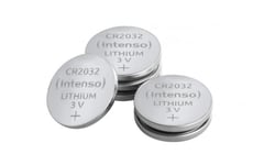 Intenso 7502430, Engångsbatteri, Cr2032, Lithium-Manganese Dioxide (Limno2), 3 V, 10 Styck, 220 Mah