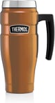 Thermos Travel Mug, Copper, 470 ml