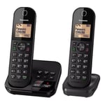 Panasonic KX-TGC422 Twin Digital Single Cordless Telephone Phone with Caller ID