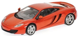 MINICHAMPS, McLAREN MP412C 2011 orange métal Top Gear avec le pilote, échelle...