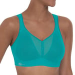 Anita Air Control Delta Pad Soutien-Gorge de Sport, Semi-Voilage, Bleu Canard, 95D Femmes