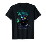 I Got an Eye Out For Trouble Cool Cat Graffiti Art T-Shirt