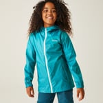 Regatta Kids Lightweight Pack It Waterproof Packaway Jacket Tahoe Blue, Size: 2 Years - Sale