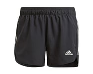 adidas Run It Short W Femme, Noir/Blanc, S