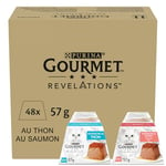 GOURMET REVELATIONS Mousseline Thon Saumon 48x57g