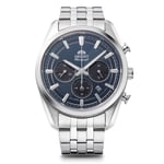 Orient Stretto Solar Chronograph 40mm Navy Blue Dial Men’s Watch