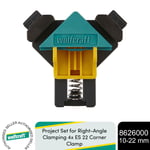 Wolfcraft Project Set for Right-Angle Clamping 4x ES 22 Corner Clamp, 10-22 mm