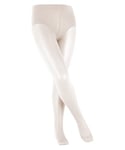 FALKE Unisex Kids Pure Matt 30 DEN K TI Sheer Plain 1 Pair Tights, White (Off-White 2059), 9-11.5