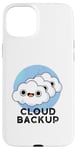 iPhone 15 Plus Cloud Backup Funny Computer Pun Case