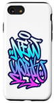 Coque pour iPhone SE (2020) / 7 / 8 New York City Graffiti Art Style Illustration Graphic Design