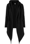 Urban Classics Women's Tb1330-ladies Hooded Sweat Cardigan Sweater, Black (Black 7), XXXXL