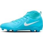 Nike Homme Phantom Luna II Club FG/MG Soccer Shoe, Blue Fury/White, 41 EU