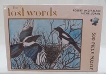 The Lost Words Magpies 500 Piece Jigsaw Puzzle Dia 48 x 68 cm 2020 New/Sealed