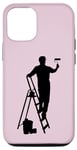 Coque pour iPhone 12/12 Pro Vêtements de peintre amusants pour peintres ouvriers de peinture