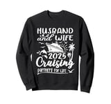 Wife and Husband Cruise 2025 Matching Shirt Honeymoon Sweatshirt