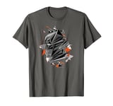 Batman v Superman Bat Head Tech Grey T-Shirt T-Shirt