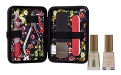 TED BAKER MANICURE GIFT SET Nail & Cuticle Oil Polish Nippers Buffer Foot File