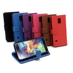 Standcase Wallet Samsung Galaxy S5 Mini (g800) Lila