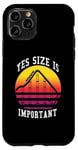 Coque pour iPhone 11 Pro Oui La taille est importante Motif montagnes russes